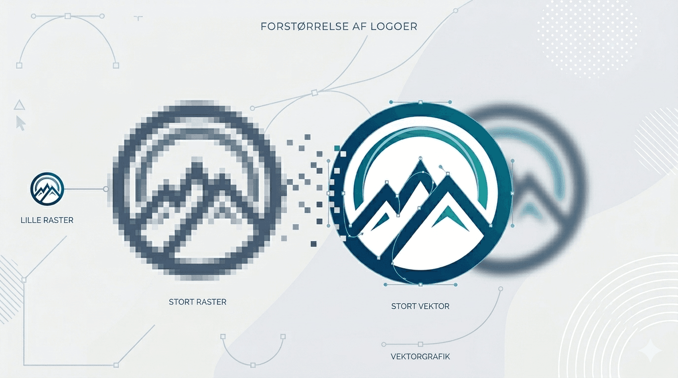 Can you make a small logo big without losing quality?