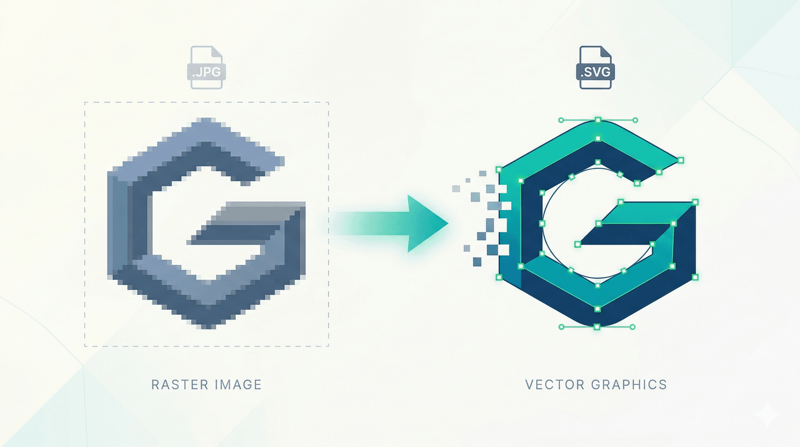 What do you do if you only have a logo in JPG or PNG?